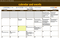 UWYO Calendar of Events